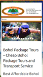 Mobile Screenshot of boholtourpackages.com